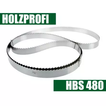 Lame de scie à ruban pour HBS480 (longueur : 3640 mm)