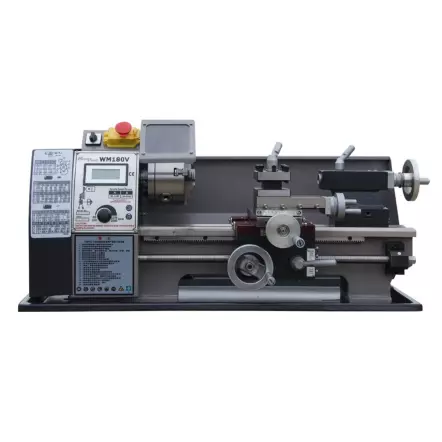 METALPROFI - WM180V Tour à métaux Entrepointes 300mm - 230V/50Hz 600W + 11 outils et un mandrin 3 mors offerts !