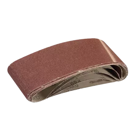 Lot de 5 bandes abrasives 533 x 75 mm (Différents grains disponibles)