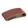 Lot de 5 bandes abrasives 533 x 75 mm (Différents grains disponibles) - 2