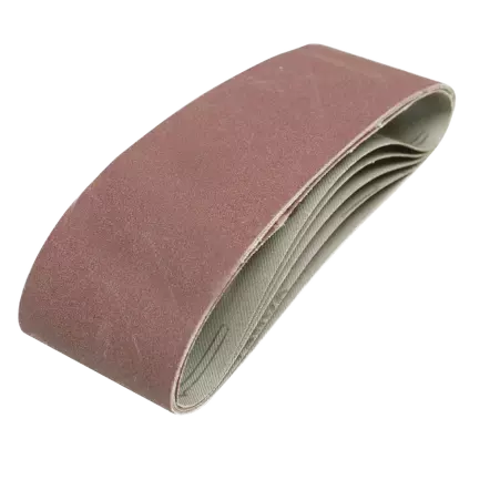 Lot de 5 bandes abrasives 533 x 75 mm (Différents grains disponibles)