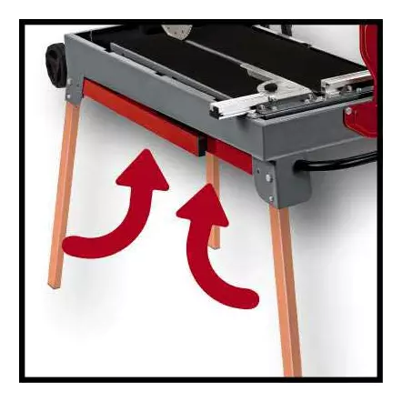 EINHELL - TE-TC 620 U - Coupe carrelage Radial - Longueur / Hauteur de coupe 62 mm - 30 mm - 900 W
