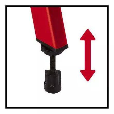 EINHELL - TE-TC 620 U - Coupe carrelage Radial - Longueur / Hauteur de coupe 62 mm - 30 mm - 900 W