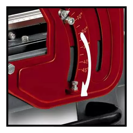 EINHELL - TE-TC 620 U - Coupe carrelage Radial - Longueur / Hauteur de coupe 62 mm - 30 mm - 900 W