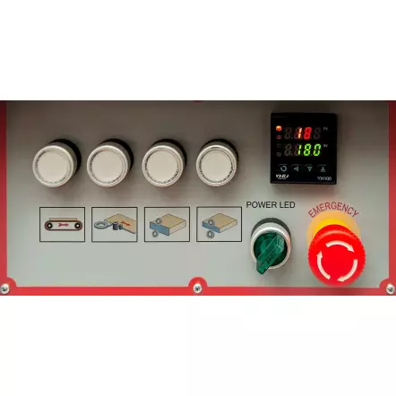 KAM35P - Plaqueuse de chants automatique simple face 400V  3390W - Chant largeur 15 - 48 mm