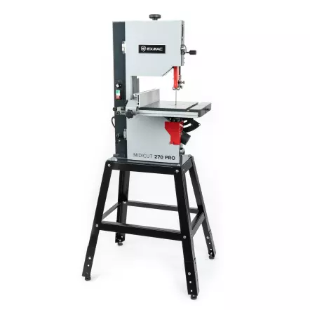 MIDICUT 270 PRO - Scie à Ruban Bois & Métal avec variateur de vitesse - A Chantourner et déligner - Hauteur de coupe 160 mm - Exmac