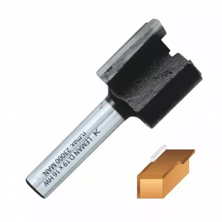 LEMAN  - Mèche d'affleureuse droite (différents diamètres disponibles)