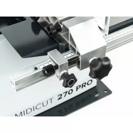 MIDICUT 270 PRO - Scie à Ruban Bois & Métal avec variateur de vitesse - A Chantourner et déligner - Hauteur de coupe 160 mm - Exmac