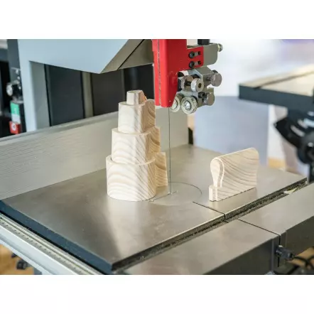 MIDICUT 270 PRO - Scie à Ruban Bois & Métal avec variateur de vitesse - A Chantourner et déligner - Hauteur de coupe 160 mm - Exmac