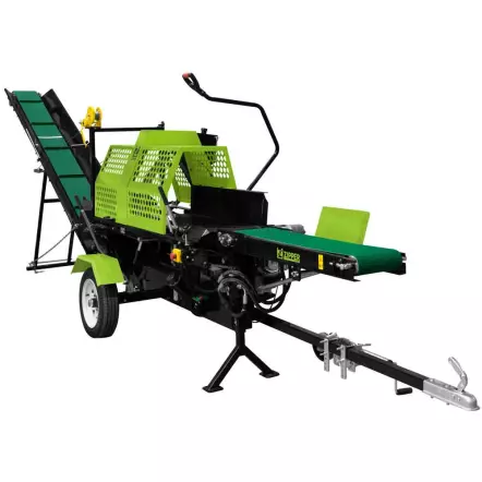 ZI-SPA380 - Combiné scieur-fendeur  thermique - 9000W Puissance de fendage 20T