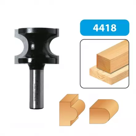 LEMAN - Mèche 1/2 rond (différents diamètres disponibles)