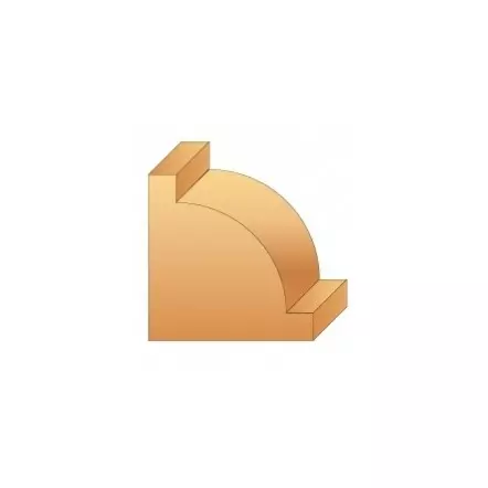LEMAN - Mèche 1/4 de rond avec plat + guide (Différents diamètres disponibles)