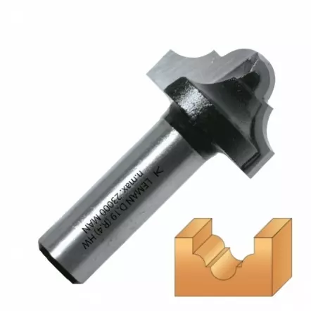 Mèche pour moulures décoratives