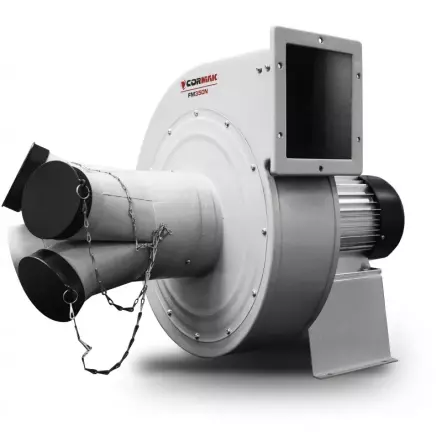 FM350N - Turbine d'aspiration à bois à Quadruple entrée 400V - Puissance 3800 W - 4860 m3/h