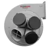 FM350N - Turbine d'aspiration à bois à Quadruple entrée 400V - Puissance 3800 W - 4860 m3/h - 4