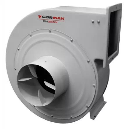 FM350N - Turbine d'aspiration à bois à Quadruple entrée 400V - Puissance 3800 W - 4860 m3/h