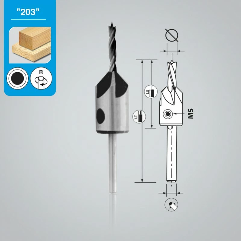Foret Hélicoïdal QUARKZMAN 23mm 1/2 Tige Réduite - Acier Rapide 9341 HSS Nitruré Noir 135° Pour Métal Dur, Acier Inox, Aluminium, Bois