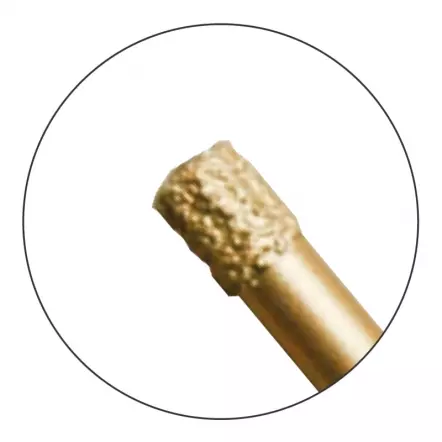 Foret diamanté - grès cérame (Ø 6, 8 ou 10 mm)