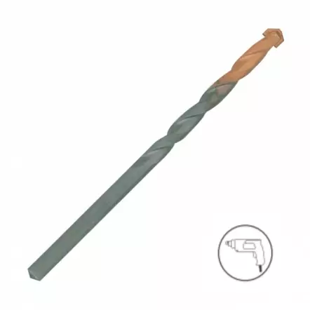LEMAN - Foret cylindrique carrelage (Ø 4, 5, 6, 8, 10 mm)