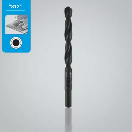 Foret métal laminé HSS avec Queue réduite (Ø14, 16, 18, 20 mm)