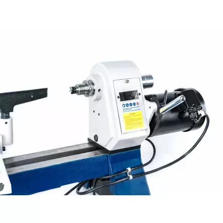 MIDI 3 - Tour à bois avec poupée orientable à 360° - Entre-pointes 400 mm - 735 W