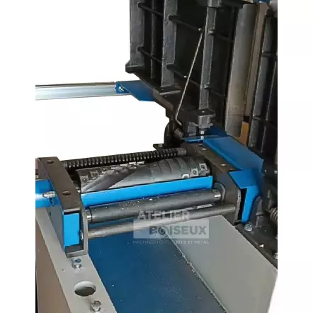 COMB250-SPIRAL - Combinée Bois 5 Opérations avec Arbre Hélicoïdal 250 mm - Chariot 1600 mm - 230 V