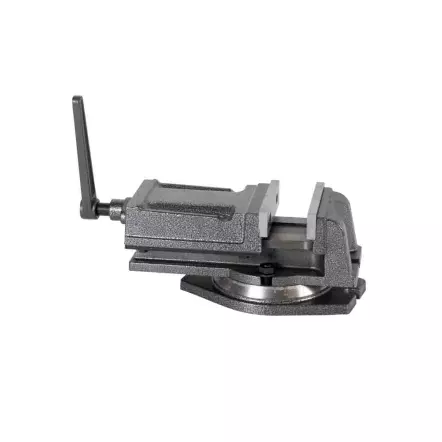 I125 - Étau industriel à serrage rapide sur base pivotante - Ouverture maximum 100 mm - Largeur 125 mm