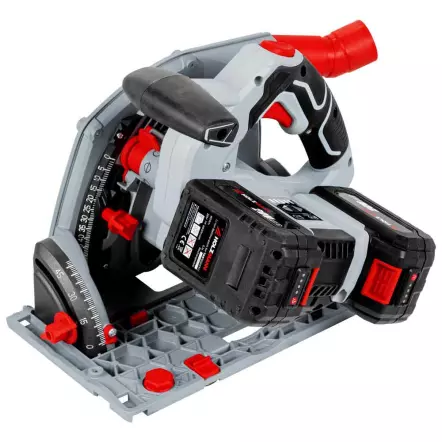 TAS165AKKU - Scie circulaire plongeante sans fil 2 x 4Ah/20V lame ø165mm