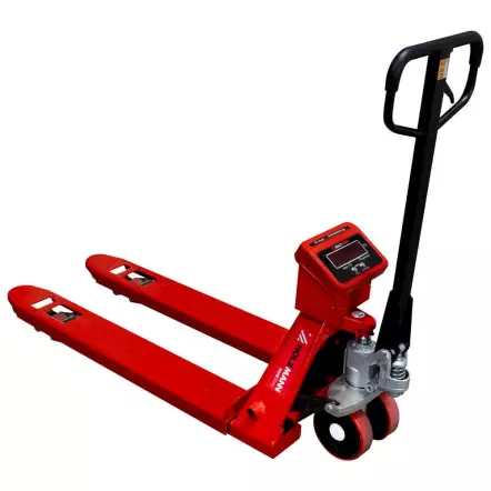 HUB30KG - Transpalette peseur capacité de levage 3000 kg