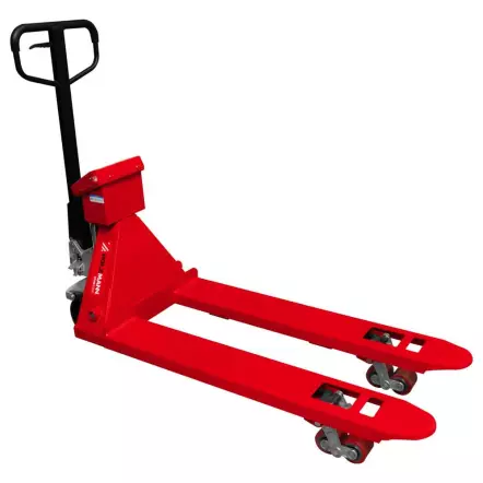 HUB30KG - Transpalette peseur capacité de levage 3000 kg