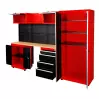 WESS13 - Ensemble d'étali d'atelier avec armoire - 13 éléments - 4