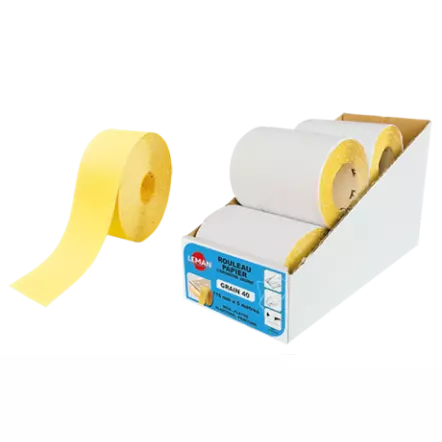 LEMAN - Rouleau papier mur et plafond (différents grains)