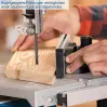 HBS400 - Scie à Ruban avec Piétement - Hauteur de coupe 175 mm - Table 500 x 400 mm - 12