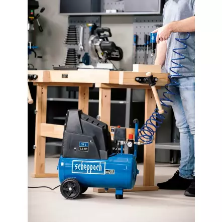 HC30ox - Compresseur sans huile 1100W 8 bar 24L