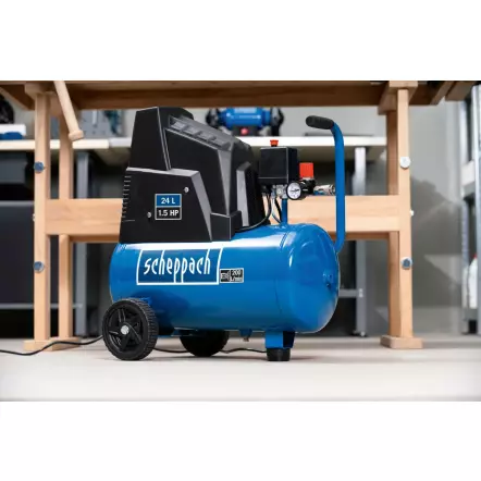 HC30ox - Compresseur sans huile 1100W 8 bar 24L