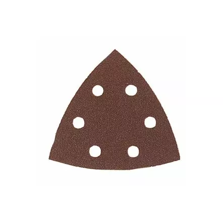 LEMAN - Lot de 50 patins triangulaires velcro (différents grains)