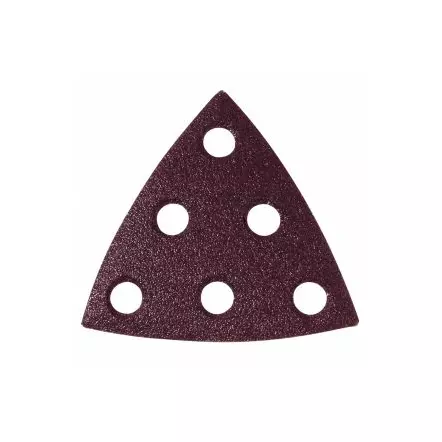 LEMAN - Lot de 50 patins triangulaires velcro (différents grains)