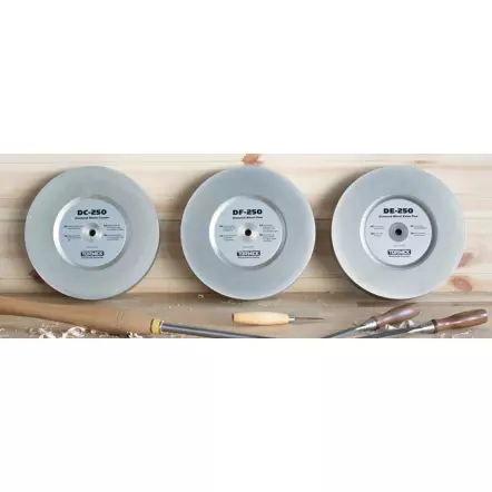 Meules Diamant diamètre 250 mm Tormek - 3 grains possibles : 360, 600, 1200