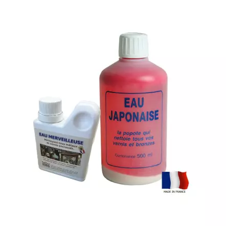 EAU JAPONAISE Popote qui rénove tous vos vernis et bronzes - 125ml ou 500 ml
