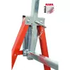 KB1300A - Tréteau pliant télescopique - Charge 200 kg max. - Hauteur 1300 mm max. - 3