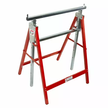 KB1300A - Tréteau pliant télescopique - Charge 200 kg max. - Hauteur 1300 mm max.