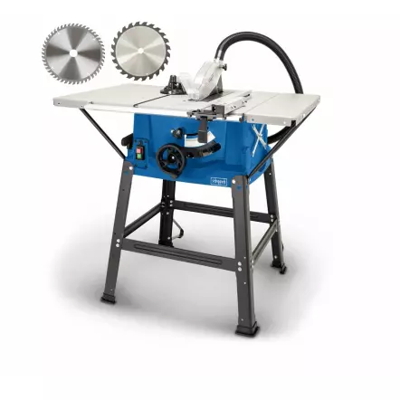 HS100S - Scie circulaire sur table 230 50Hz 2000W - 250mm - Hauteur de coupe Maxi. : 85mm