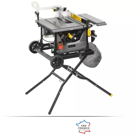 ENERGYSAW-216ASP - Scie sur table avec aspiration intégrée - 2000 W - Hauteur de coupe 60 mm