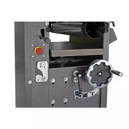 PACK DR310-SPIRAL - Dégauchisseuse-Raboteuse 310 mm avec Arbre Hélicoïdal + Socle + Glisse-bois + Clé dynamométrique