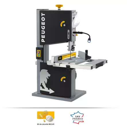 ENERGYBAND-80LD - Scie à ruban d'établi - Hauteur de coupe 80 mm - Table 530 x 300 mm - 250 W