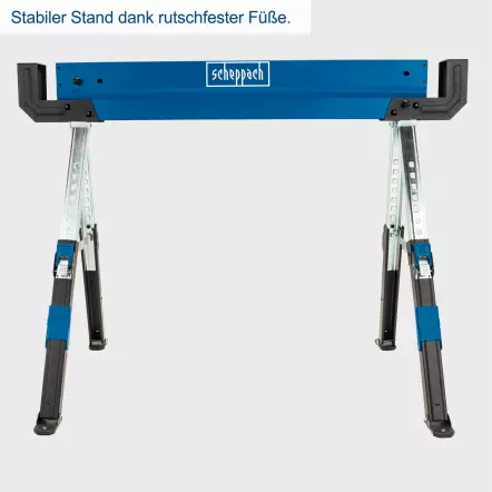 MWB600 - Tréteaux (1 paire) - Hauteur réglable 61,8-82 cm | Capacité de charge 2 x 589 kg