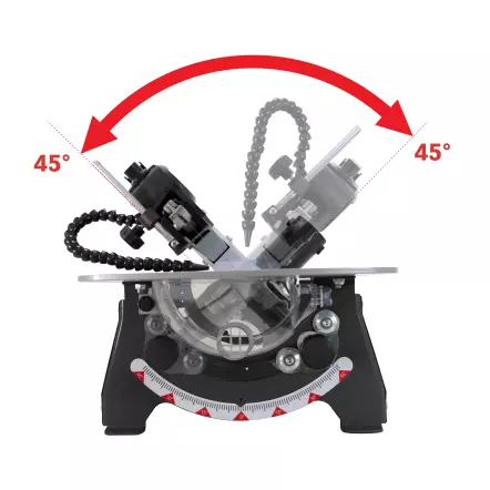 ENERGYSCROLL-457V90 - Scie à chantourner Col de cygne de 457mm - Hauteur de coupe 50 mm - 120 W