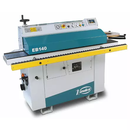 VIRUTEX - EB140 Plaqueuse de chants à bac de colle 230V ou 400V - Ecran tactile