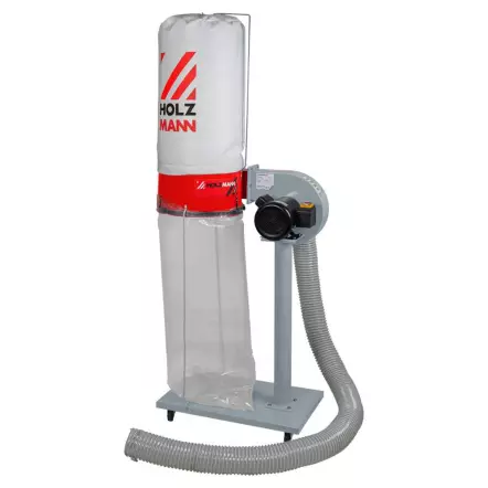 ABS1080 - Aspirateur à copeaux de bois 100L 230V ou 400V - 750 W + tuyau d'aspiration 2,4 m Ø100 mm