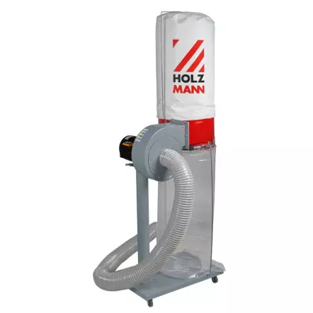 ABS1080 - Aspirateur à copeaux de bois 100L 230V ou 400V - 750 W + tuyau d'aspiration 2,4 m Ø100 mm